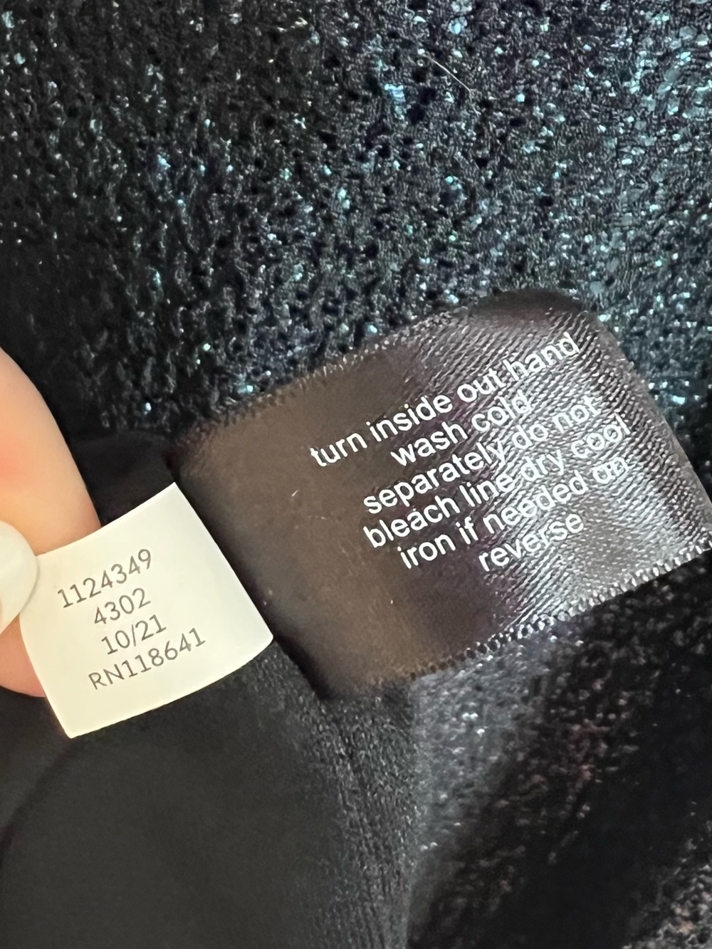 Lane Bryant ombré glitter shimmer short sleeve dress Size 18/20 Glam Holiday - Picture 7 of 7
